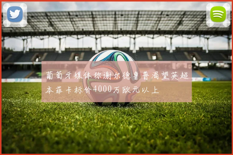 葡萄牙媒体称谢尔德鲁普渴望英超本菲卡标价4000万欧元以上
